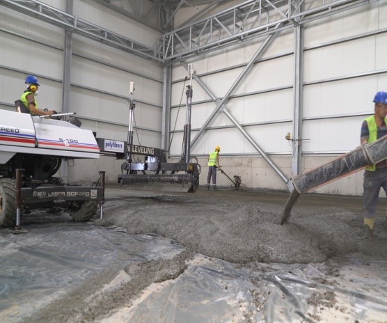 Concrete Fiber Application